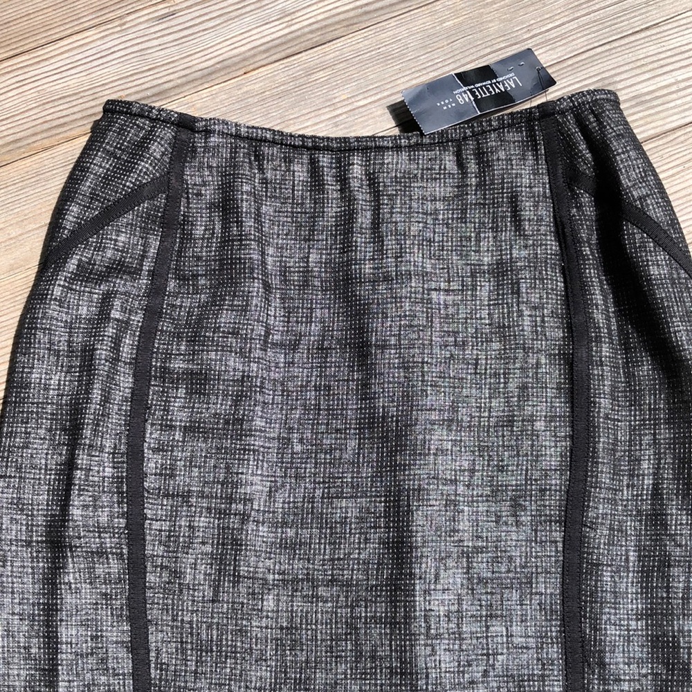 Lafayette 148 black pencil skirt, NWT, size 2